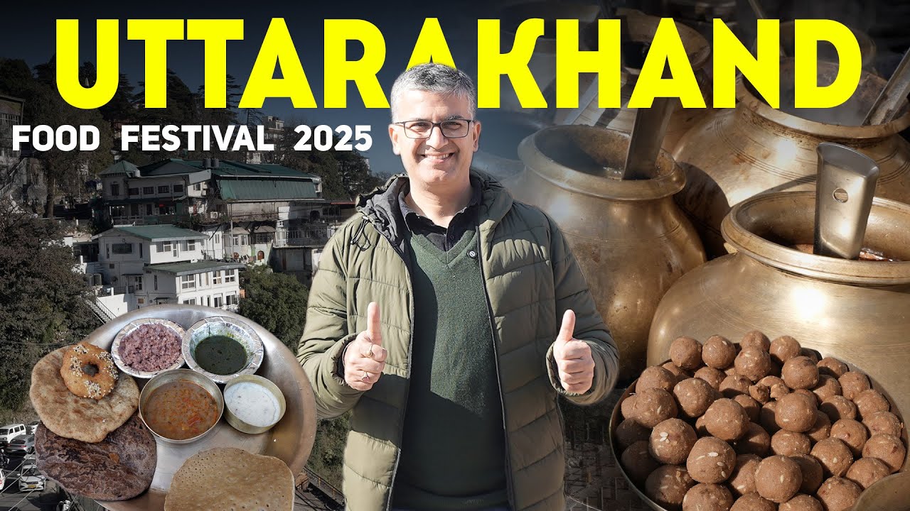 Best Uttarakhand Food Festival 2025, Mussorie | Aske, Gahat Poori, Kandali Saag, Mandua Rot, Roat 