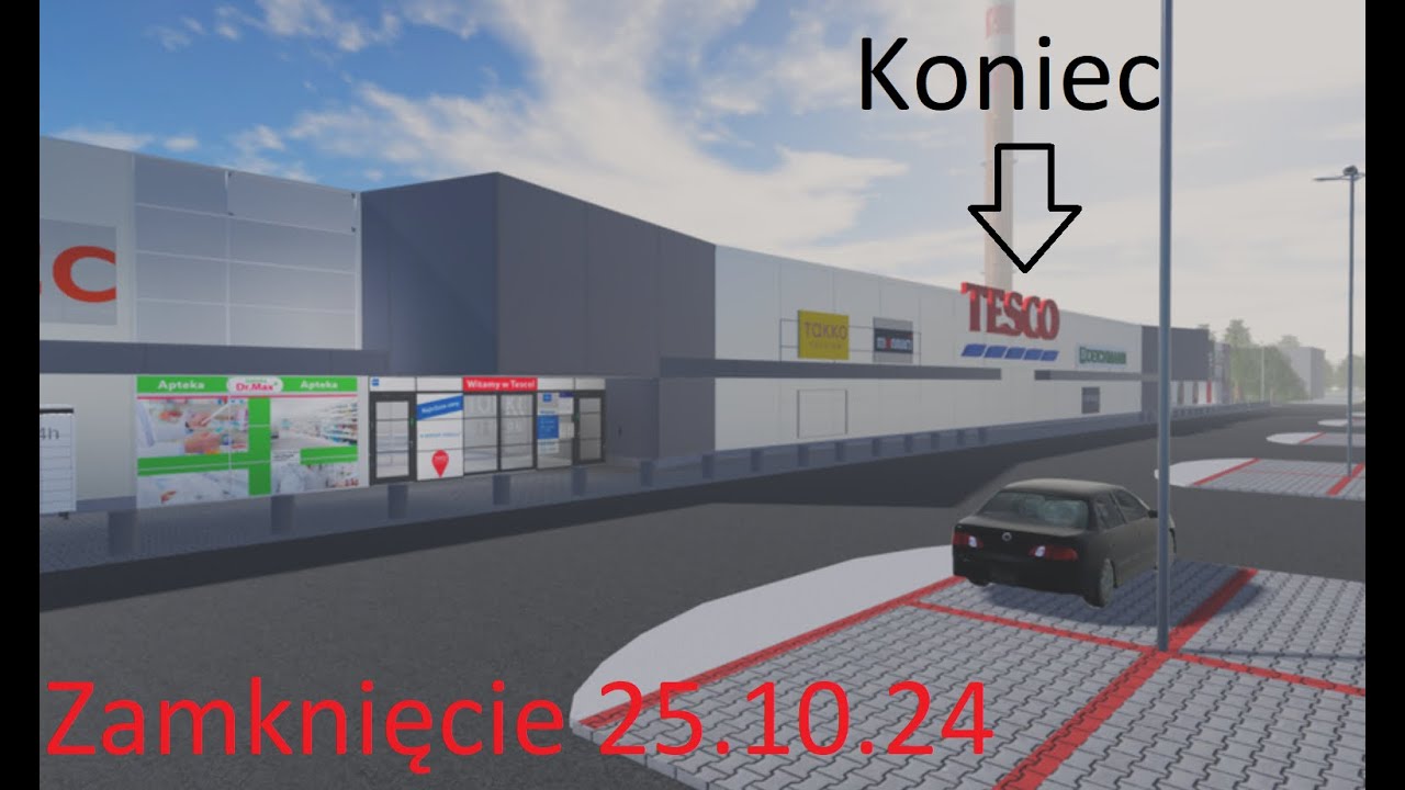 Zamknięcie Tesco Jelenia Góra! #roblox #tesco