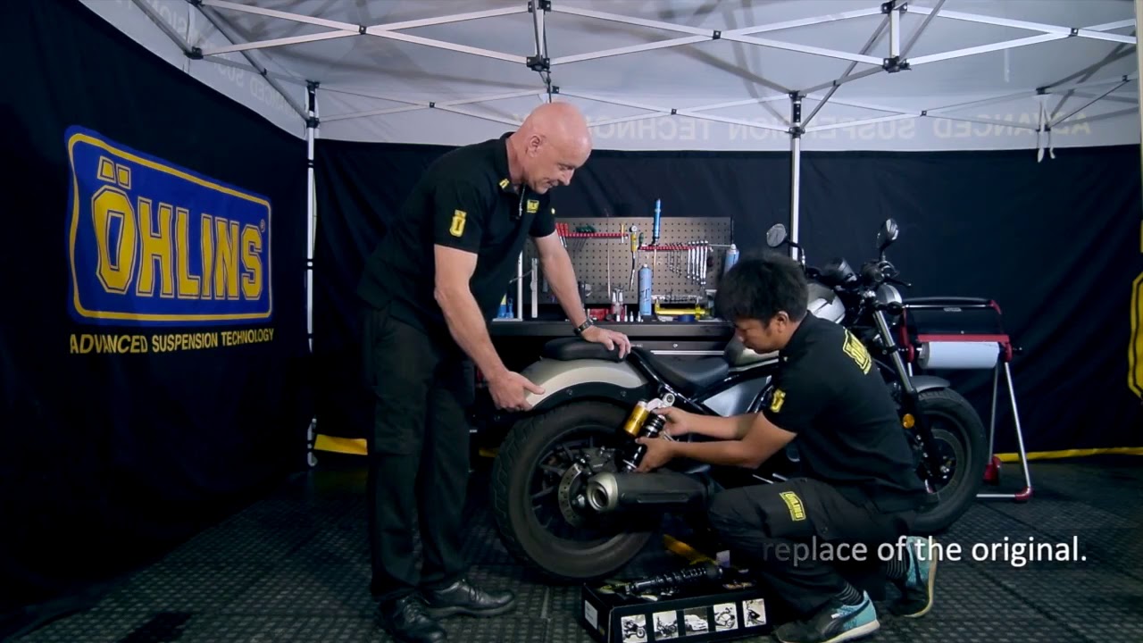 Install  Set Up Öhlins For Honda Rebel 500