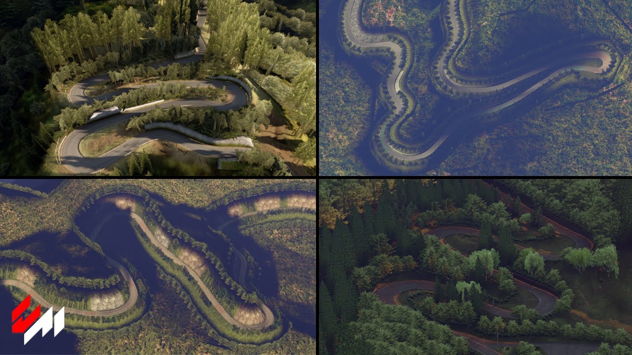 Top 10 Best Touge Maps in assetto corsa | 2025