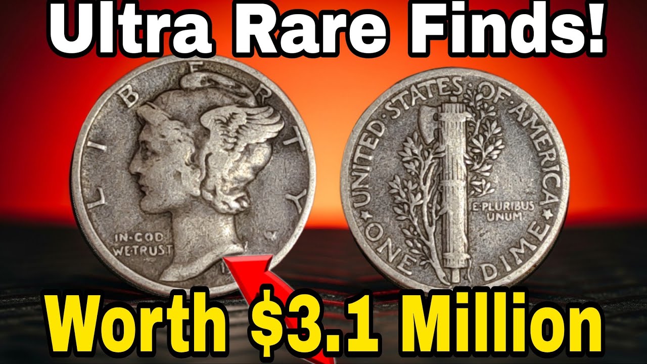 Top 6 Ultra Rare Mercury Dimes Worth a Fortune 💰 | Hidden U.S. Coin Treasures Revealed 2025