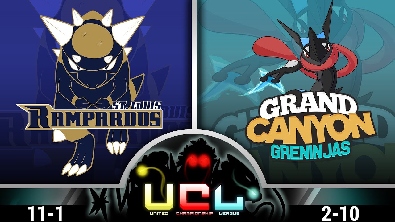 StL Rampardos VS GC Greninjas!! [UCL S1W13] Pokemon Omega Ruby & Alpha Sapphire LIVE WIFI Battle