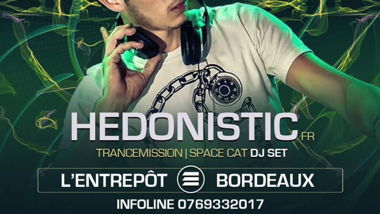 Hedonistic - Psygate 29:12:2018 @ l'entrepot Bordeaux #hedonistic #psytrance #trance