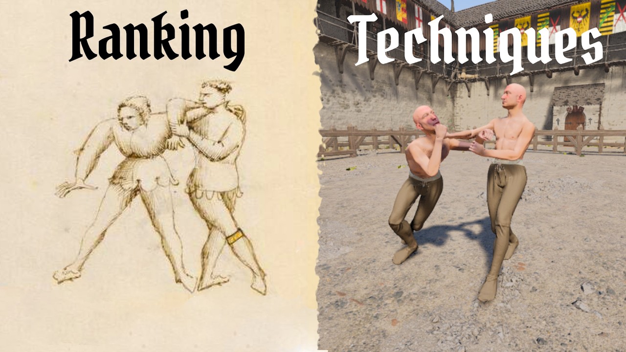 Ranking Unarmed Combat Techniques in Half Sword