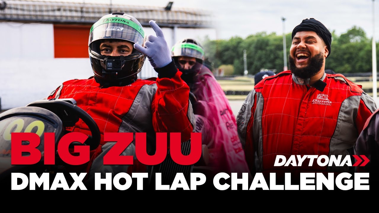 Big Zuu takes on Daytona's DMAX hotlap challenge