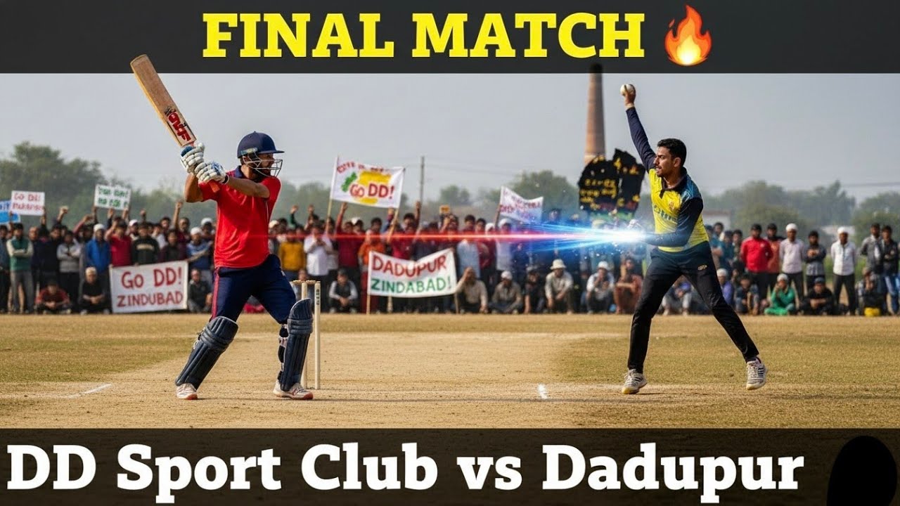 DD sport club is live! khbor v/s laki 11 semifainal supar ovar