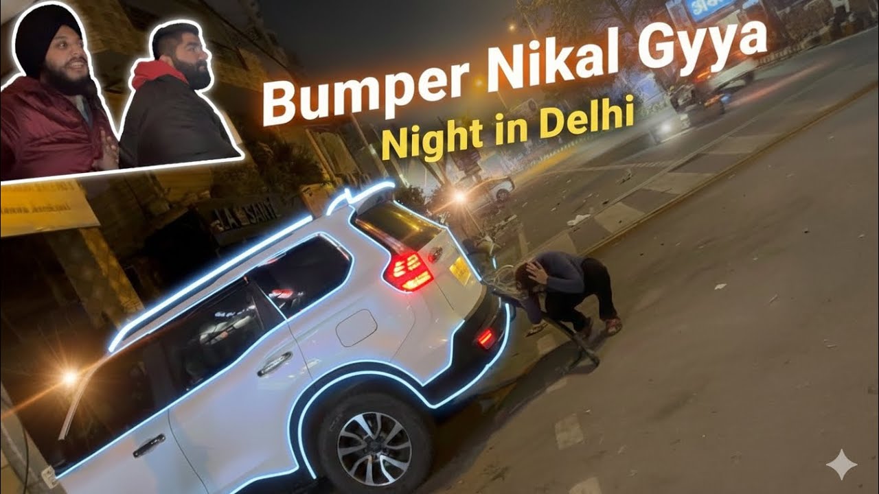 Raat Ko Nikalte Hi Gaadi Ne Dhoka dediya 😶‍🌫️