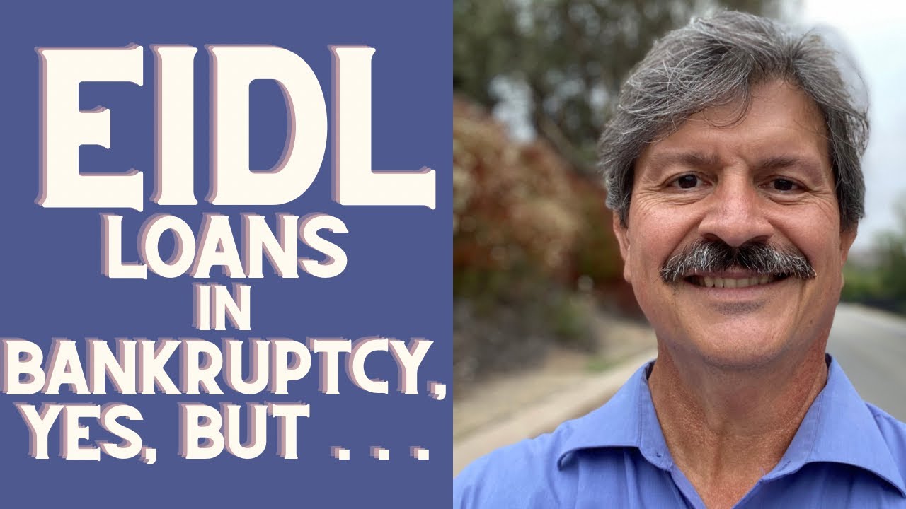 Can you file Bankruptcy on SBA Eidl Loans, or is it a life sentence?