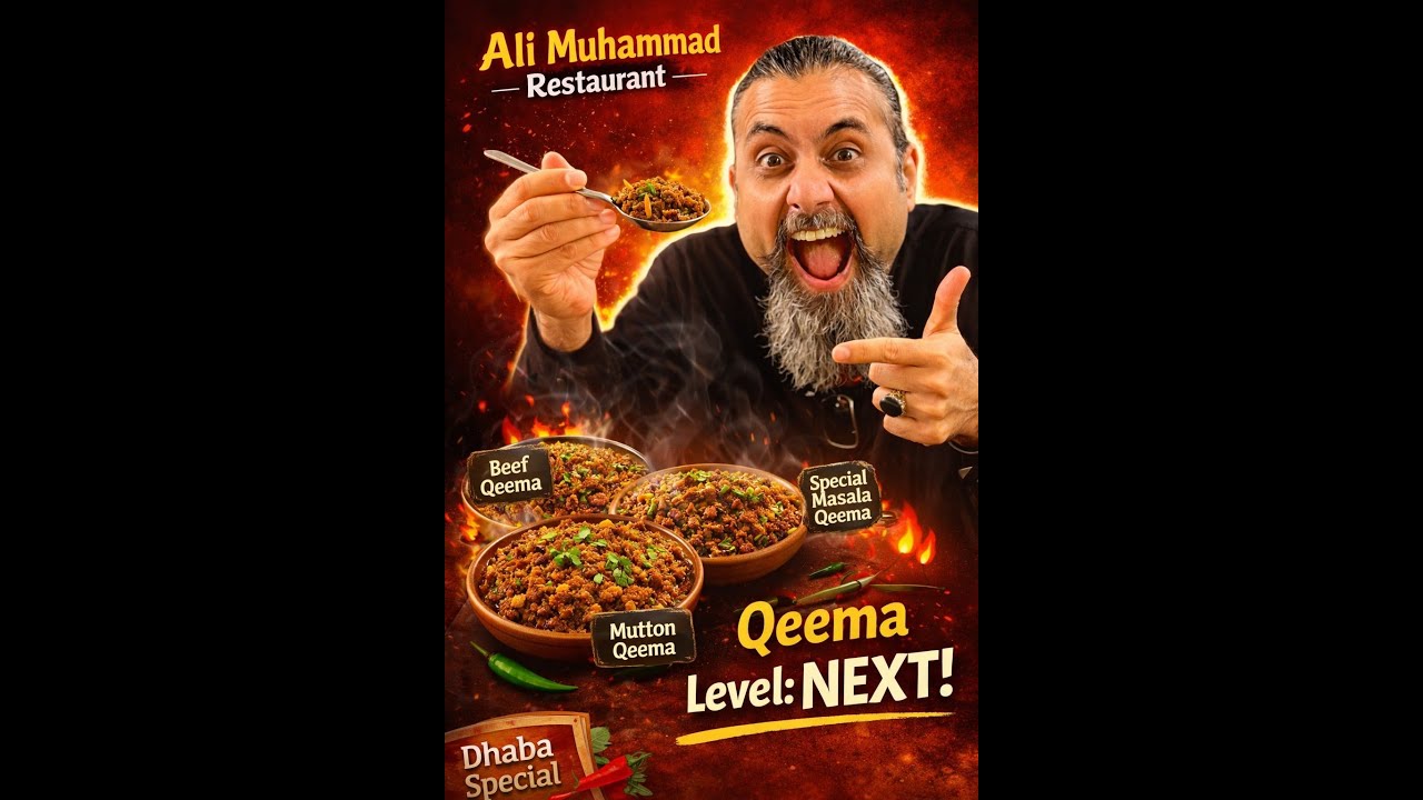 Foodee Baba tries Beef, Mutton & Special Masala Fried Qeema from Ali Muhammad Restaurant