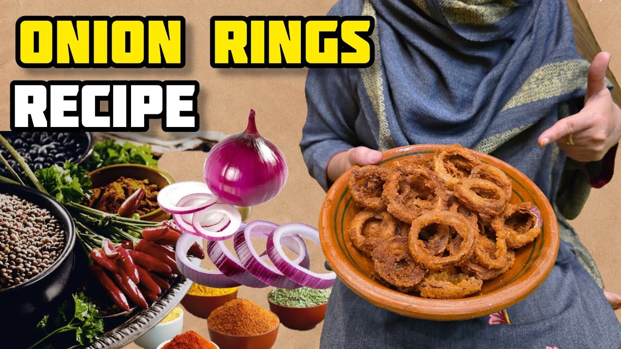 Onion Rings Recipe | Easy & 5 Minutes Ready Recipe | Ramadan Special Dish 