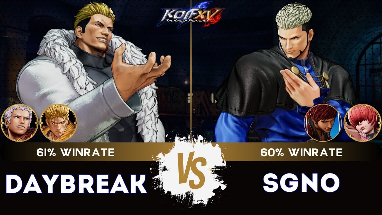 KOF XV🎞️DAYBREAK (Yamazaki/Ryo/Yashiro) vs SGNO (Vice/Goenitz/Shermie) 🎞️Replay Match - 07/25