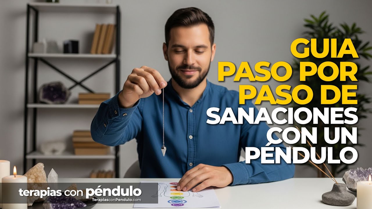 GU&Iacute;A PASO A PASO DE UNA SANACI&Oacute;N CON P&Eacute;NDULO - Terapias con P&eacute;ndulo - Gustavo Qui&ntilde;onez