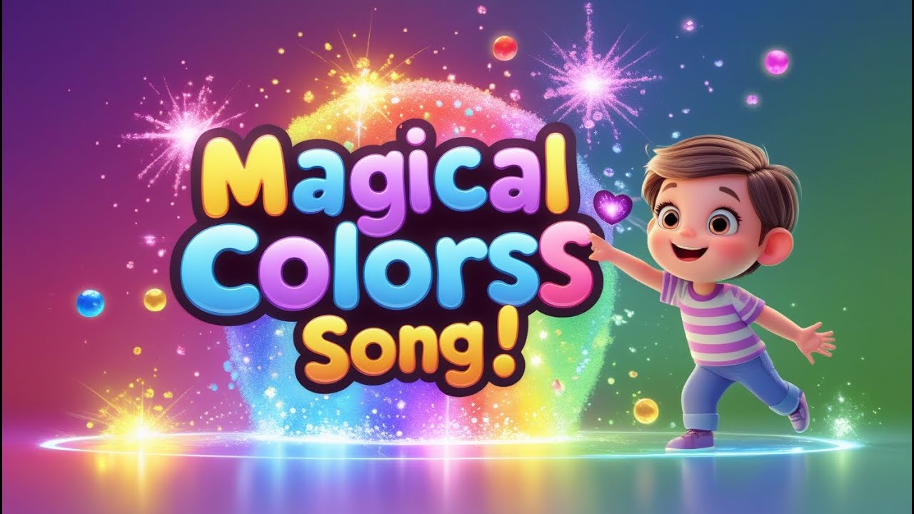 Magical Colors Song – Learn Colors with Fun Superpowers! #kidslearningvideos #nurseryrhymes