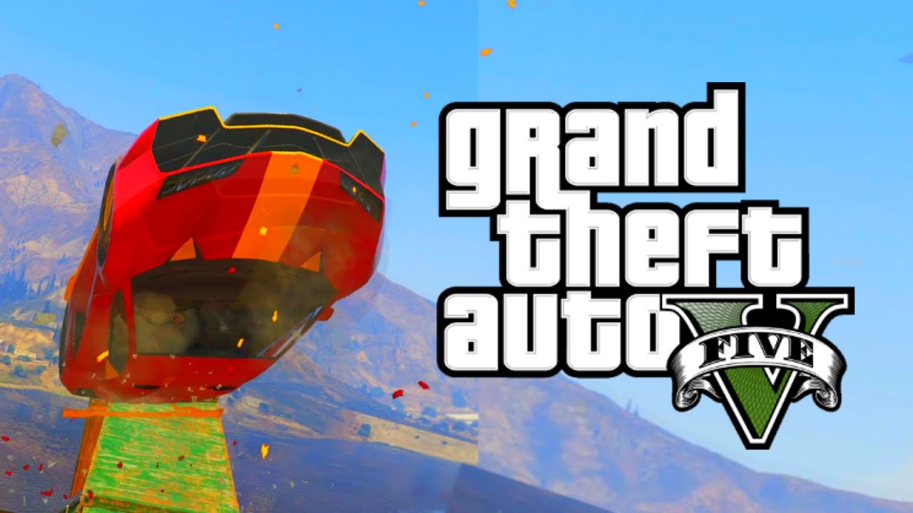 FLIPPING LAKE JUMPS! (GTA 5 Funny Moments)