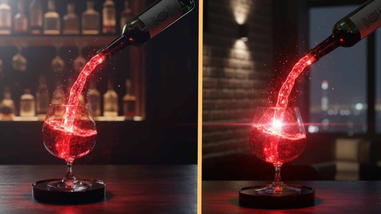 This Floating Bottle Lamp Looks Like Magic! - Resin Art DIY