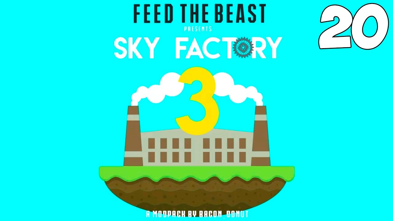 БОЛЬШОЙ РЕАКТОР И ОБХОД | SkyFactory 3 #20 | Майнкрафт с модами