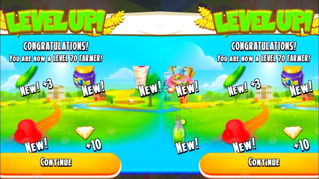 I REACHED LEVEL 70 IN HAY DAY. HAY DAY GAMEPLAY.