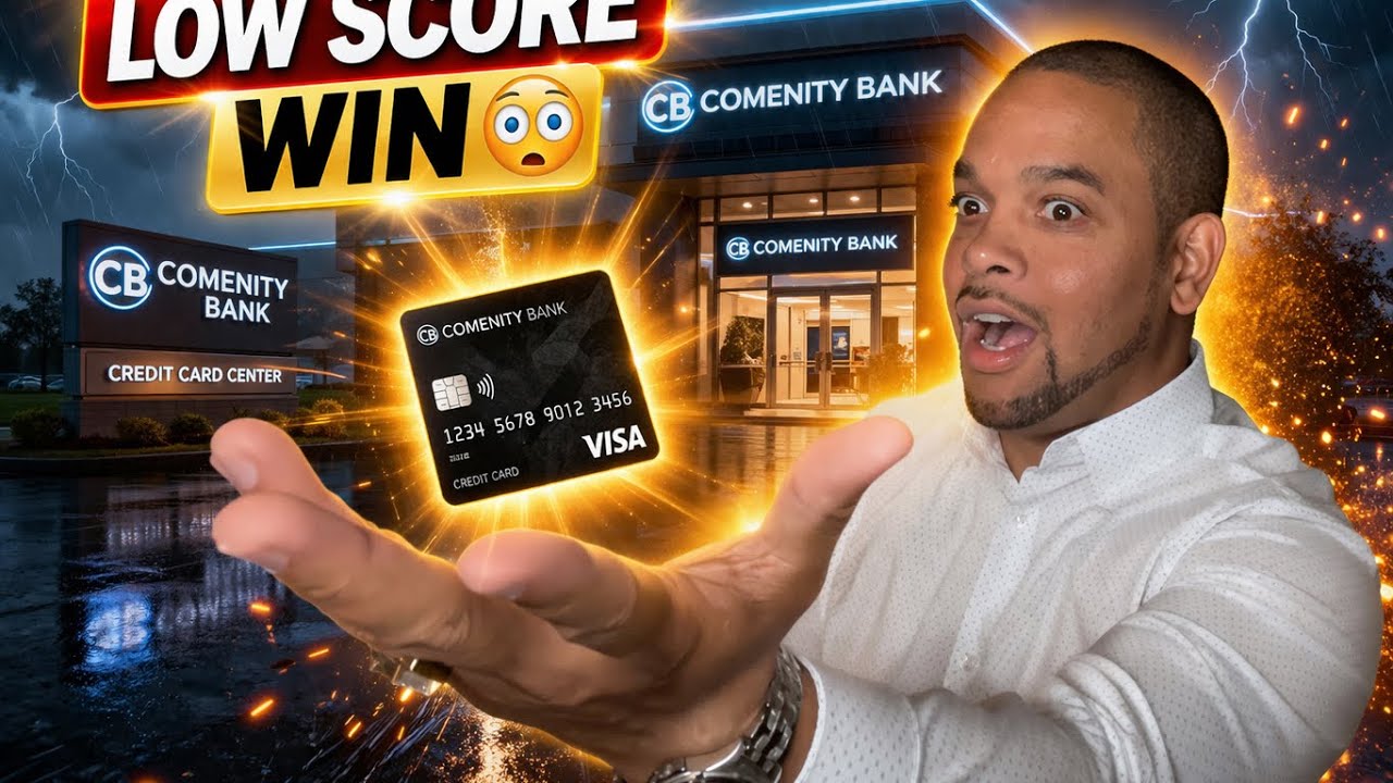 LOW CREDIT? COMENITY BANK SAID YES😳