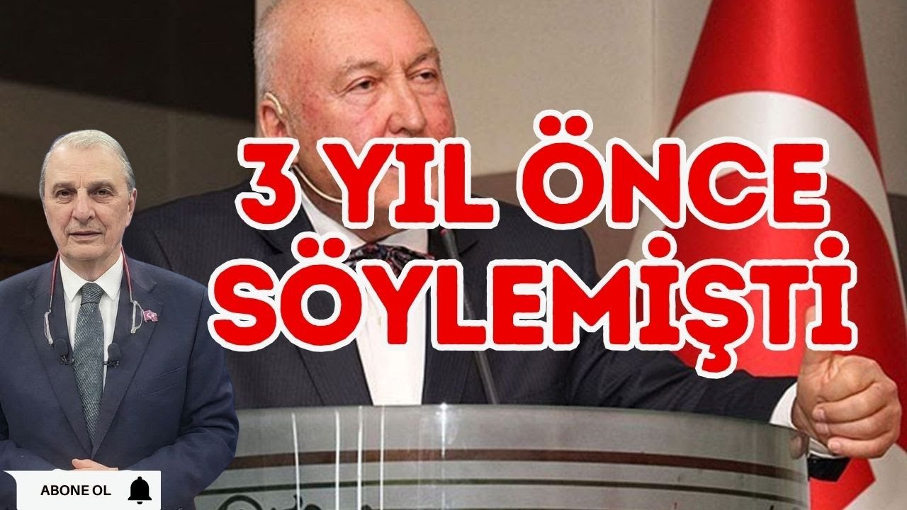 Ahmet Ercan 3 yıl sonra haklı çıktı