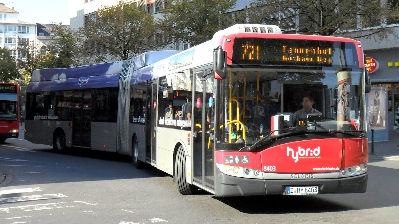 [Sound] Bus Solaris Urbino 18 Hybrid | #8403 | Rheinbahn AG Düsseldorf