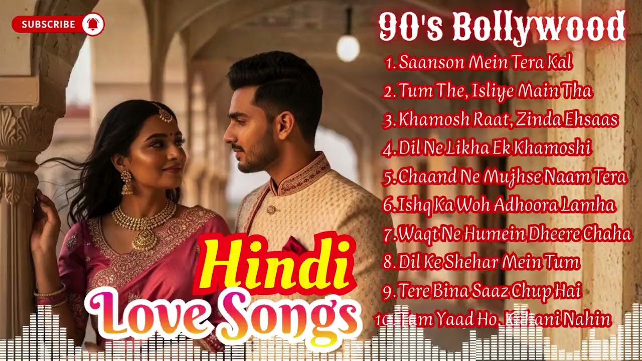 Ultimate 90s Hindi Love Songs Jukebox ✨ | Romantic Bollywood Memories