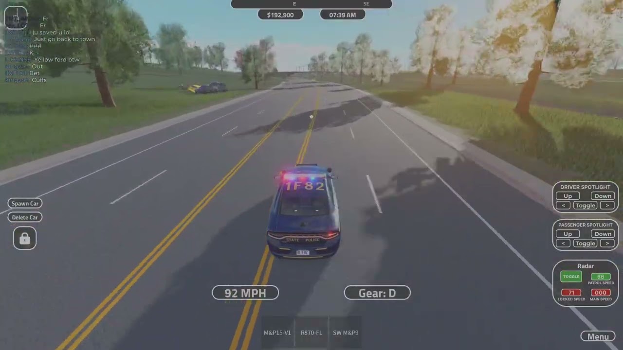 Crazy police chase ends in tragedy💔 -Connetiut state roleplay-