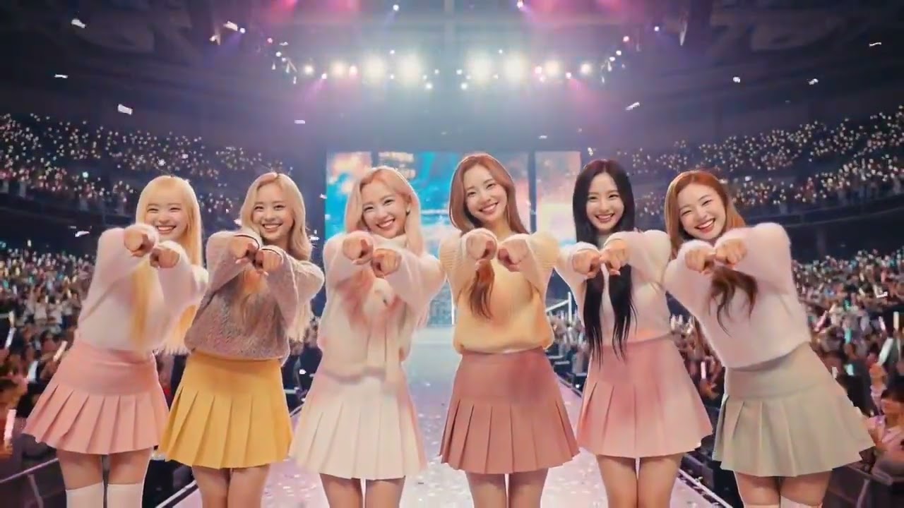A.I걸그룹 '퓨어' '눈꽃' 무대인사
