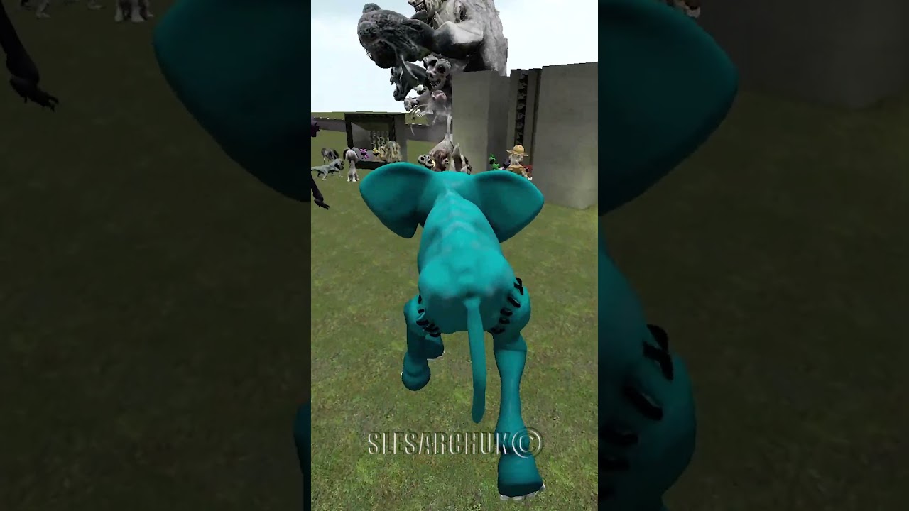 🐘 BUBBA BUBBAPHANT CATNAP DOGDAY POPPY PLAYTIME 3 VS ZOONOMALY MONSTERS PHYSBOX IN GARRY'S MOD !?