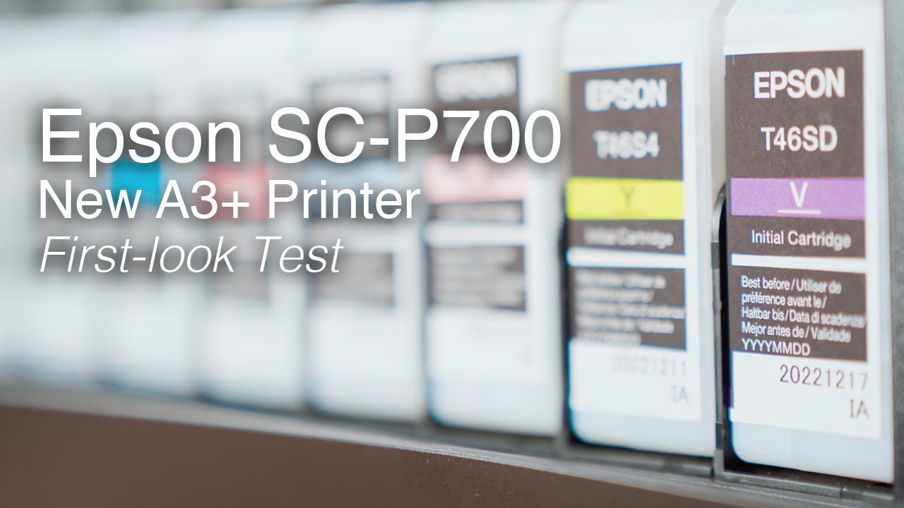 Epson SC-P700 | First Look Overview