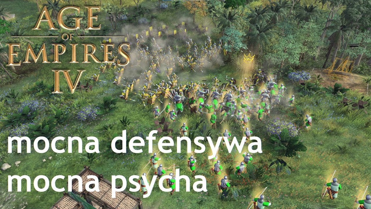 Age of Empires IV rankedy - mocna defensywa mocna psycha