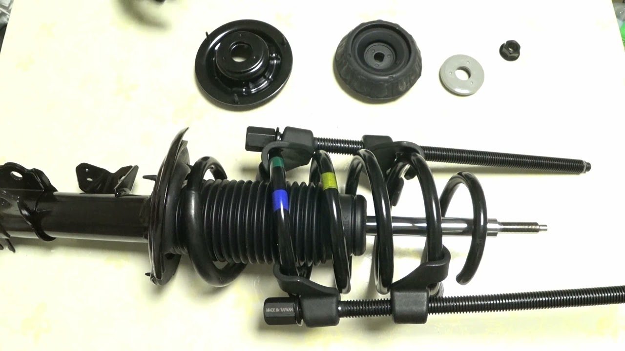레이ev 프론트 쇼크업서버 조립하기 diy