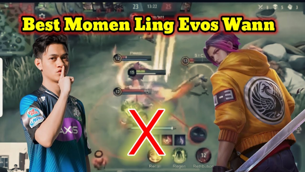 Best Moment Ling Evos Wann || yakin kasih wann ling?? || wann x ling