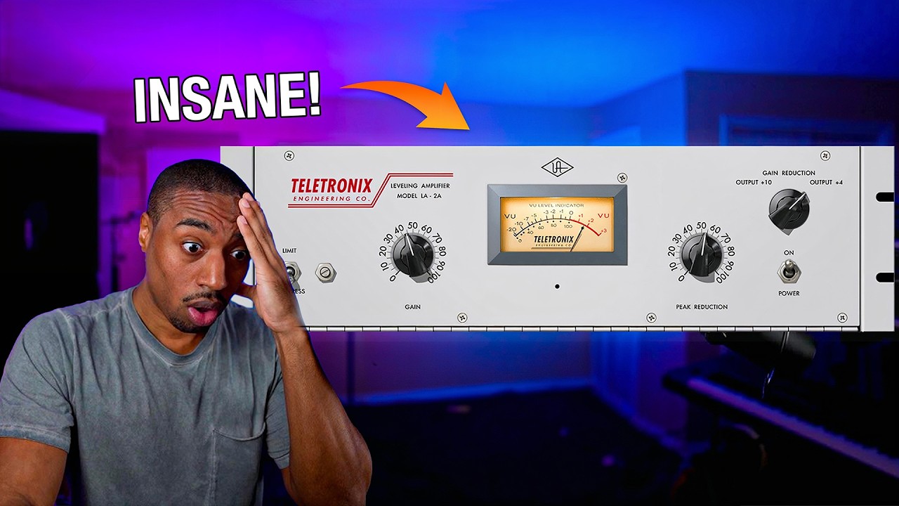 This FREE UAD Plugin is INSANE&bull; LA2A Compressor