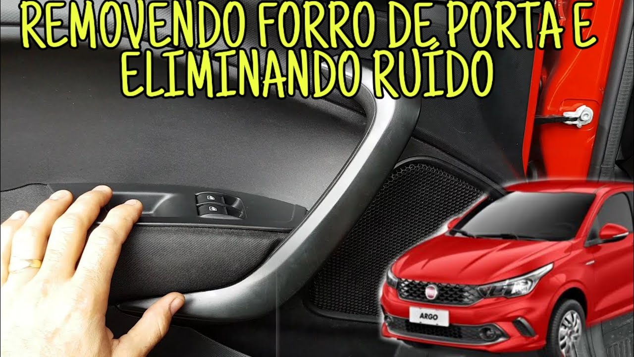 FAÇA VOCÊ MESMO! Cronos/Argo com vibração na porta, Removendo forro!