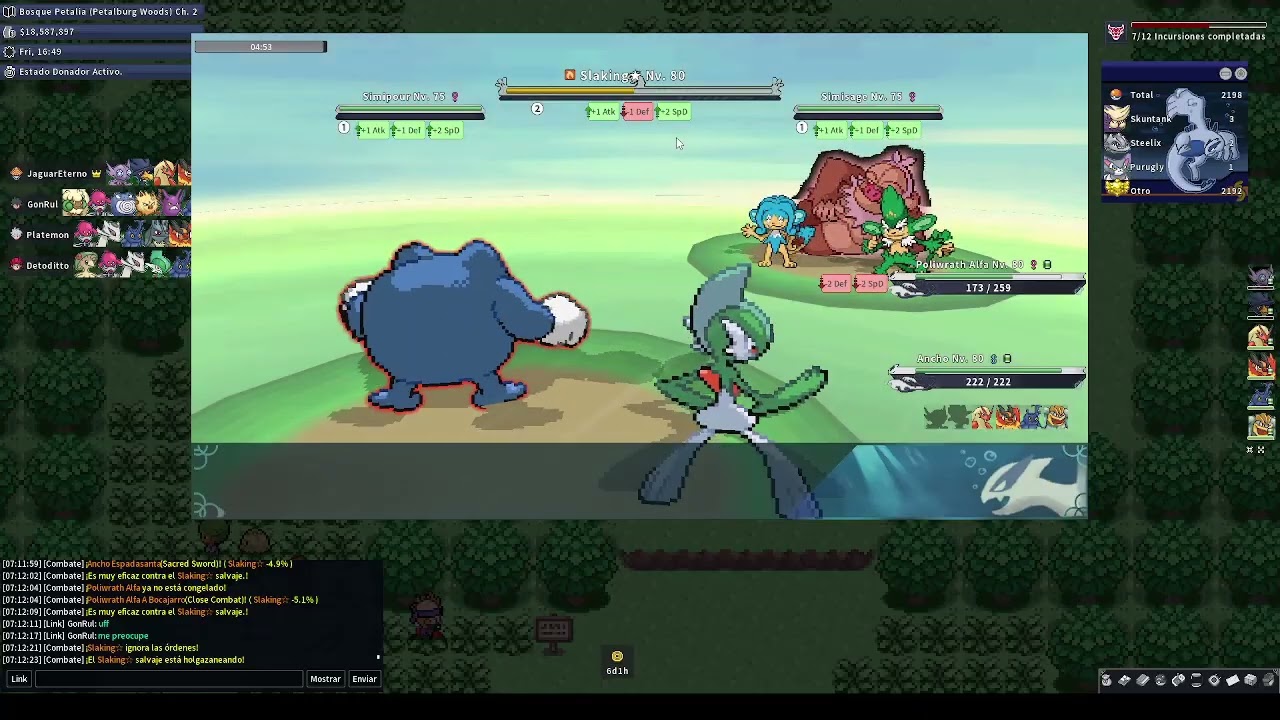 PokeMMO LNY Raid de slaking