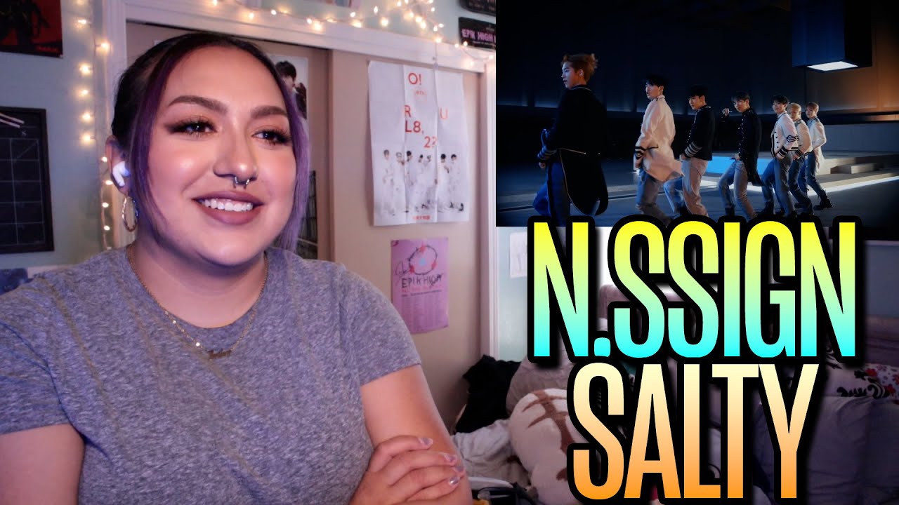 n.SSign(엔싸인) - 'Salty' MV Reaction