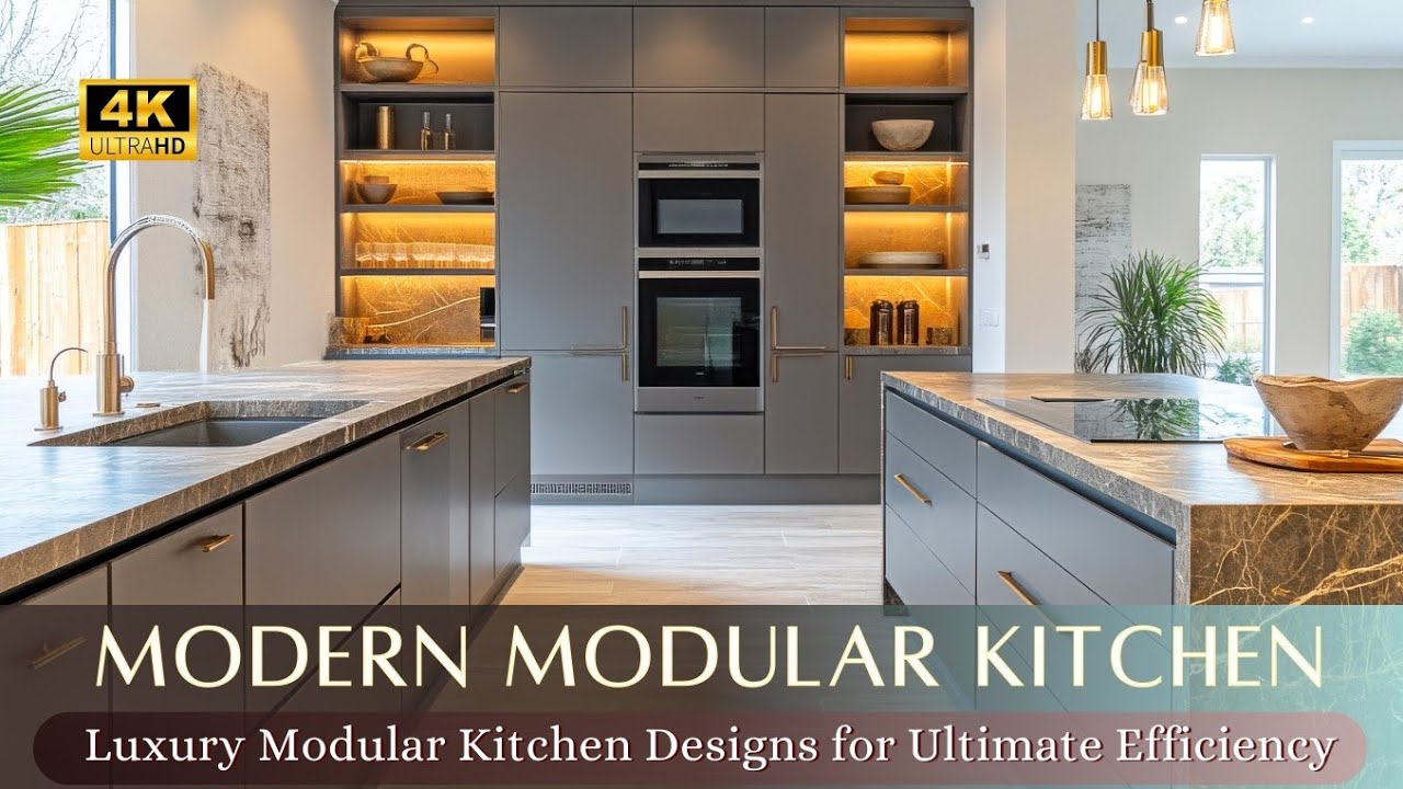 Luxury on a Budget: Discover Top Trends in Modern Modular Kitchen Designs for Ultimate Efficiency