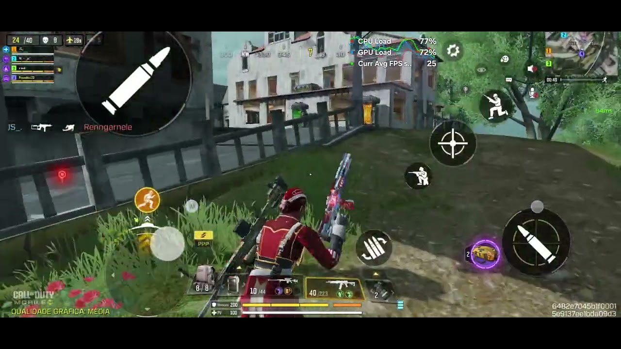Cod mobile a15 a 40fps