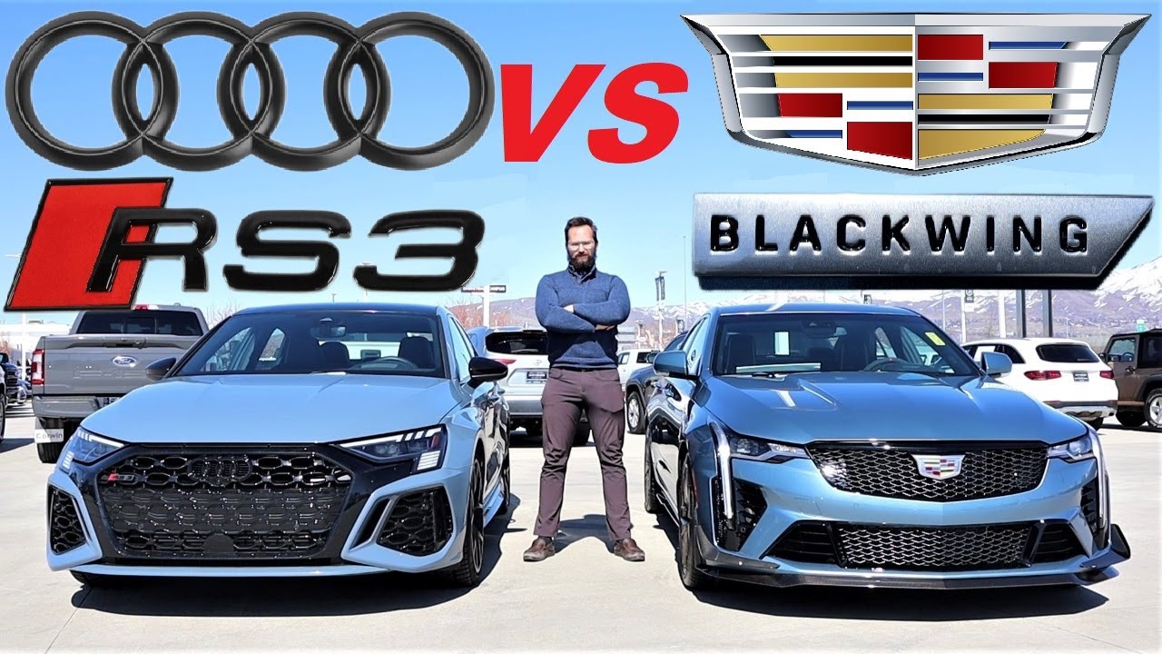2023 Audi RS3 VS 2023 Cadillac CT4-V Blackwing: Which Super Sedan Is Best?