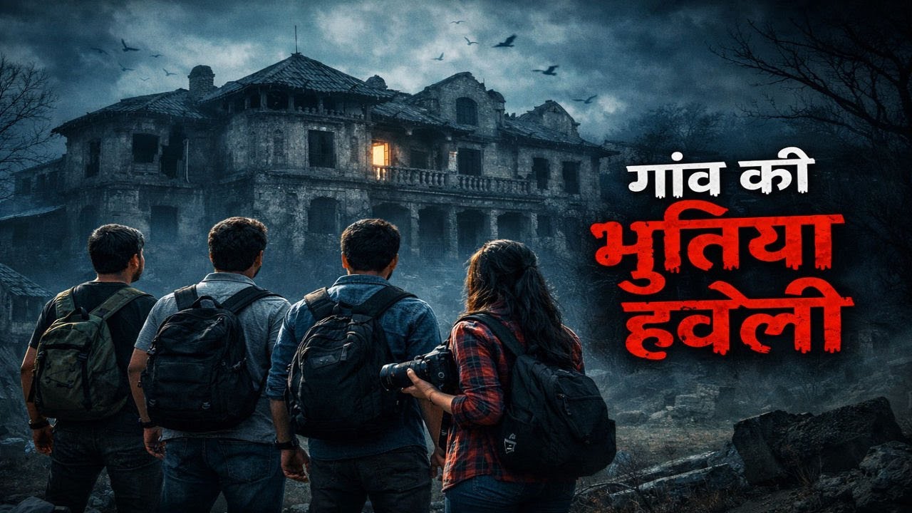 गांव की हवेली का श्राप | मैं अकेला कैसे बचा और सच क्या था #horrorstories #hindihorrorstory