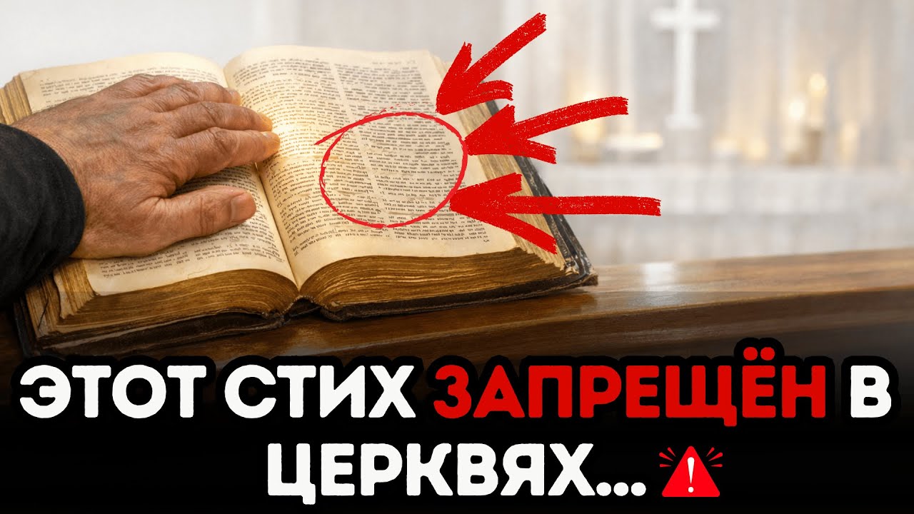 Самый опасный стих, который почти не читают в церквях