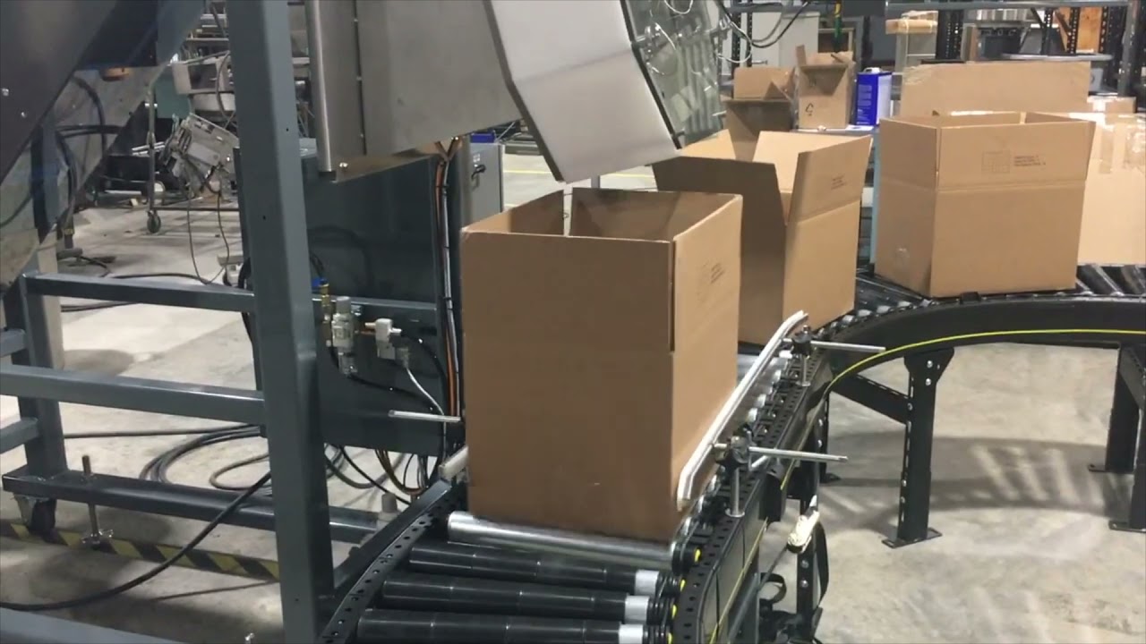 Counting bags of product into boxes 📦 is easy with the Batchmaster&reg; Counters