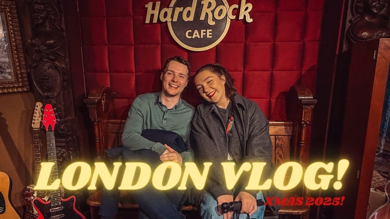 LONDON VLOG! 🇬🇧✨ Harrods Food Halls, Disney Shopping, Hamilton & Hard Rock Cafe Vault!