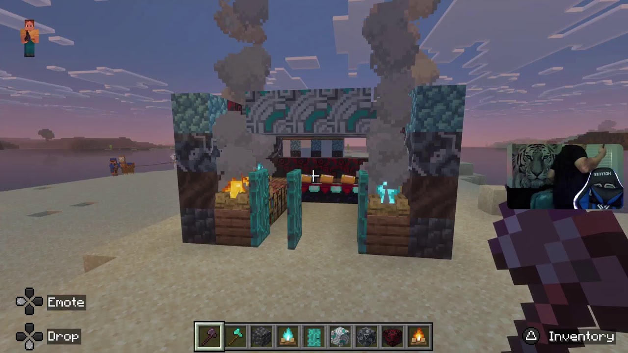 (#Minecraft) Epi 4 Im building something  Description down below Like, & 480M Subscribed