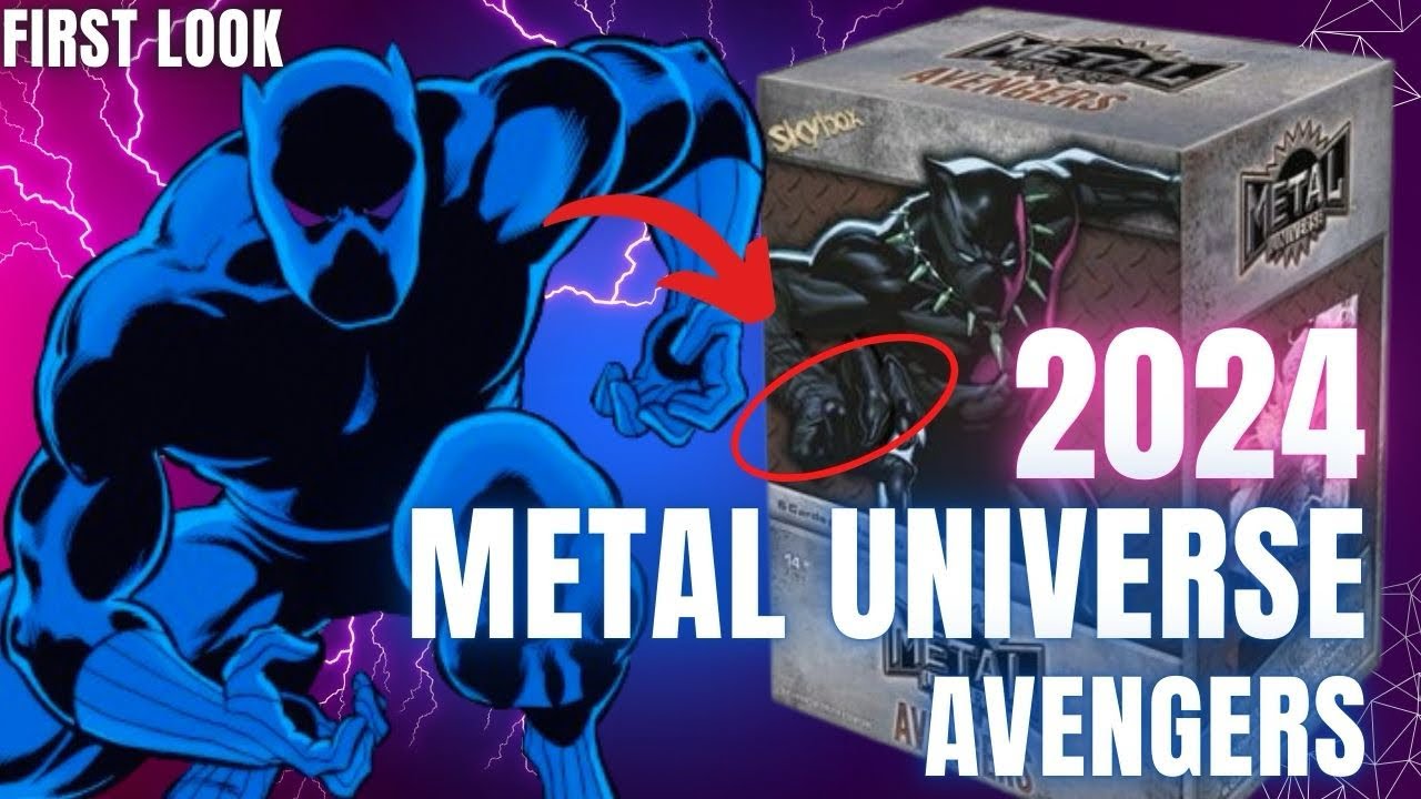 AMAZING PRODUCT 👽👍! 2024 Skybox Marvel Metal Universe Avengers BLASTER box Review!