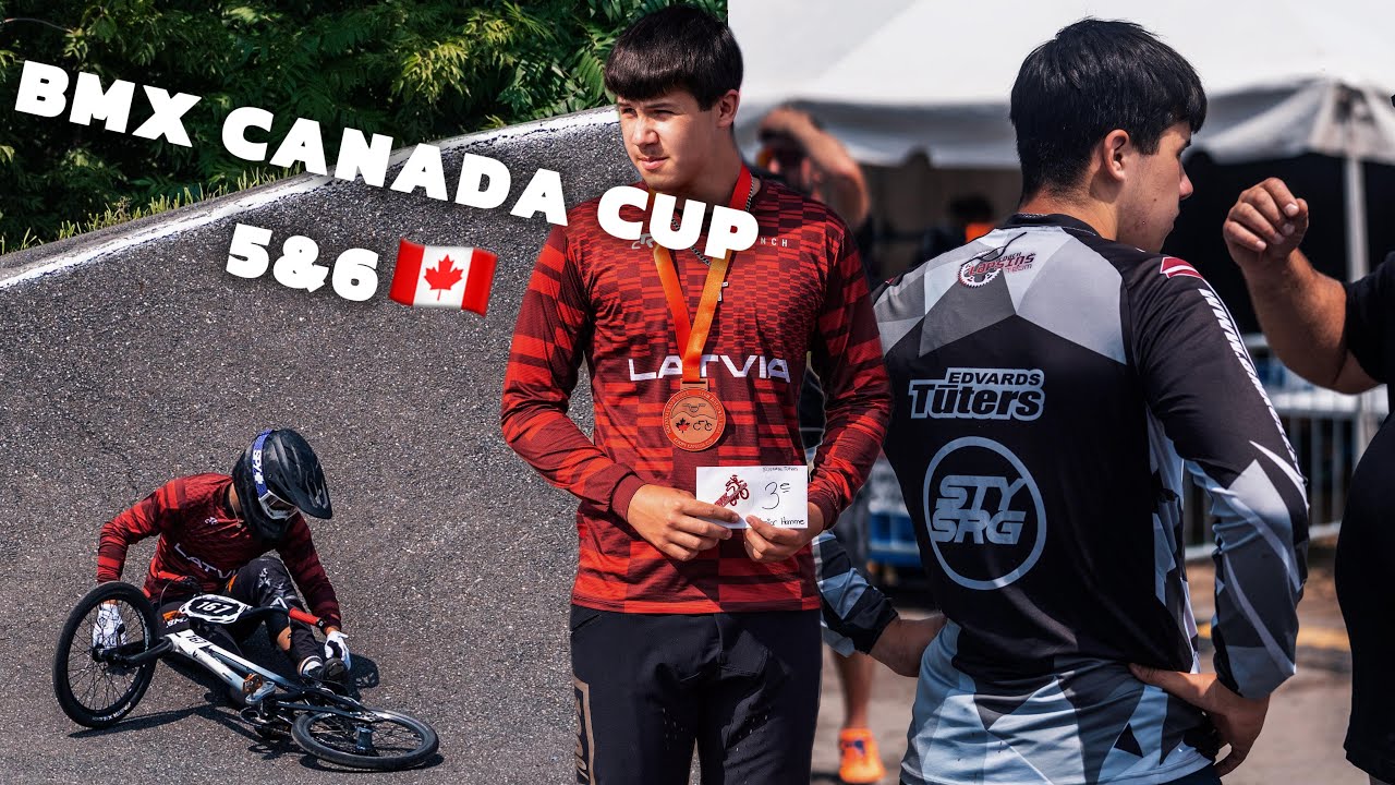 Two podiums at BMX Canada cup 5&6 l Vlog 2