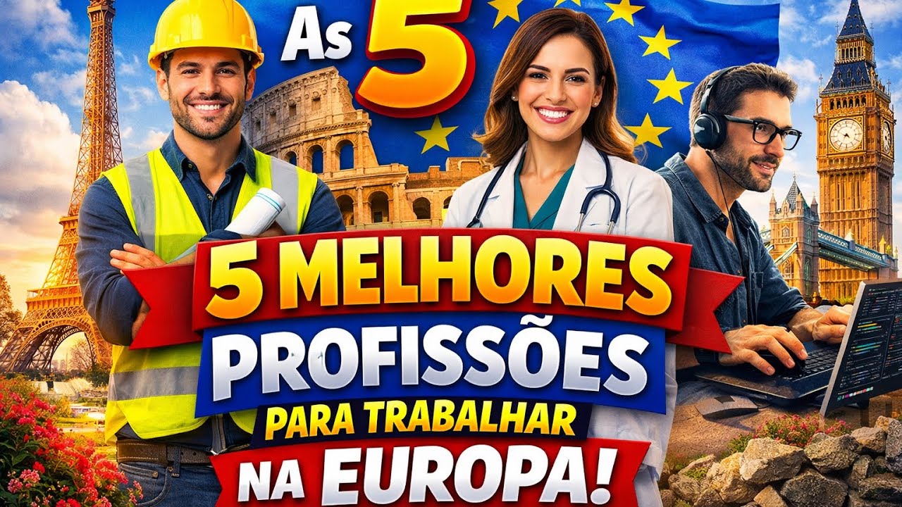 Não venha para Europa. Sem essas profissões!