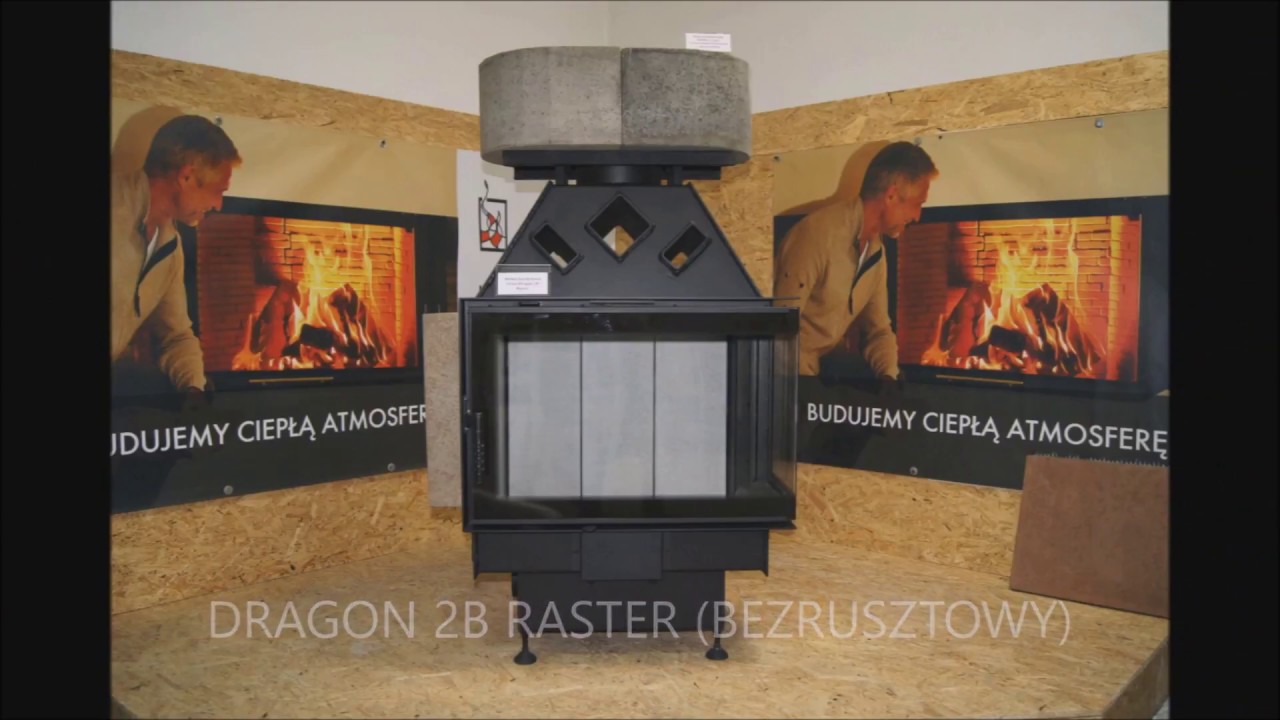 Girra - wkład kominkowy Unico Dragon 2B Raster