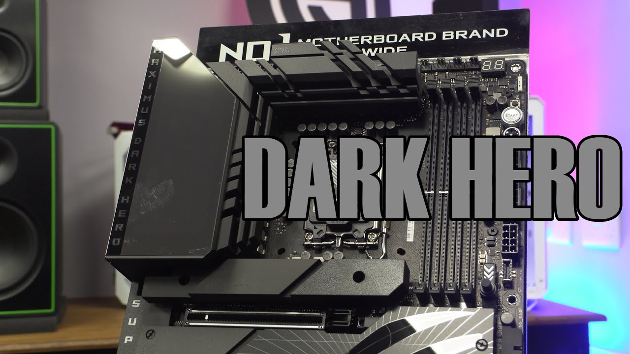 Asus ROG Dark Hero Review - 14900k Performance - Undervolting   Benchmarks & Gaming
