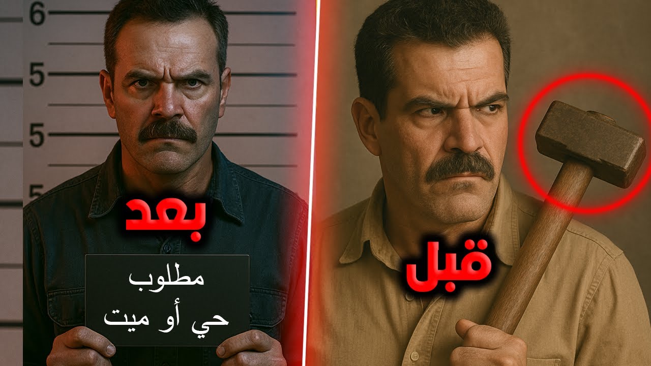 قصة مجرم أرعب الأردن لمدة 20 سنة🔞! ( ابو شاكوش🔨)